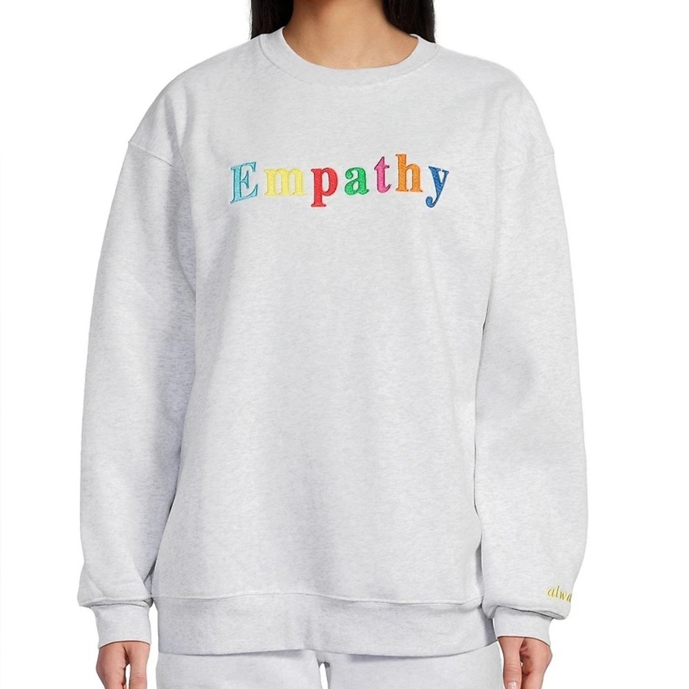 Mayfair “Empathy Always” sweatshirt